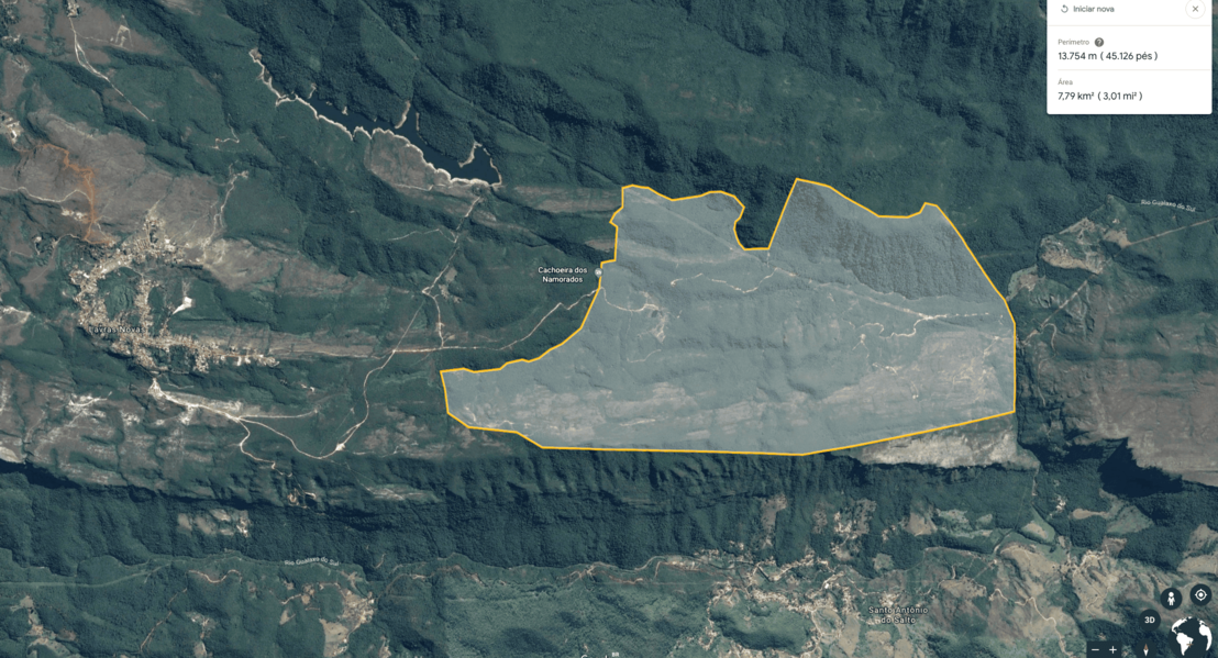 Imagem 3 - Área Total da Fazenda